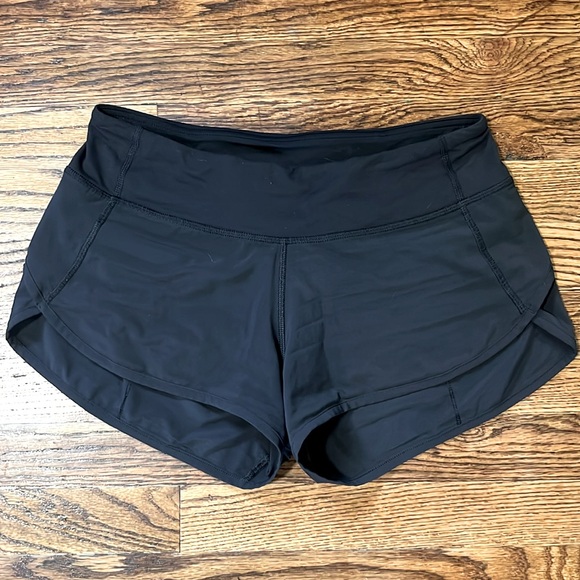 Lululemon speed up shorts black - Picture 1 of 3